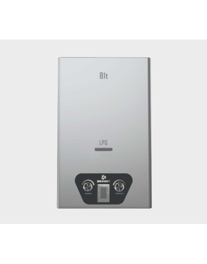 8L Stainless Steel Diaphragm Activated Gas Geyser